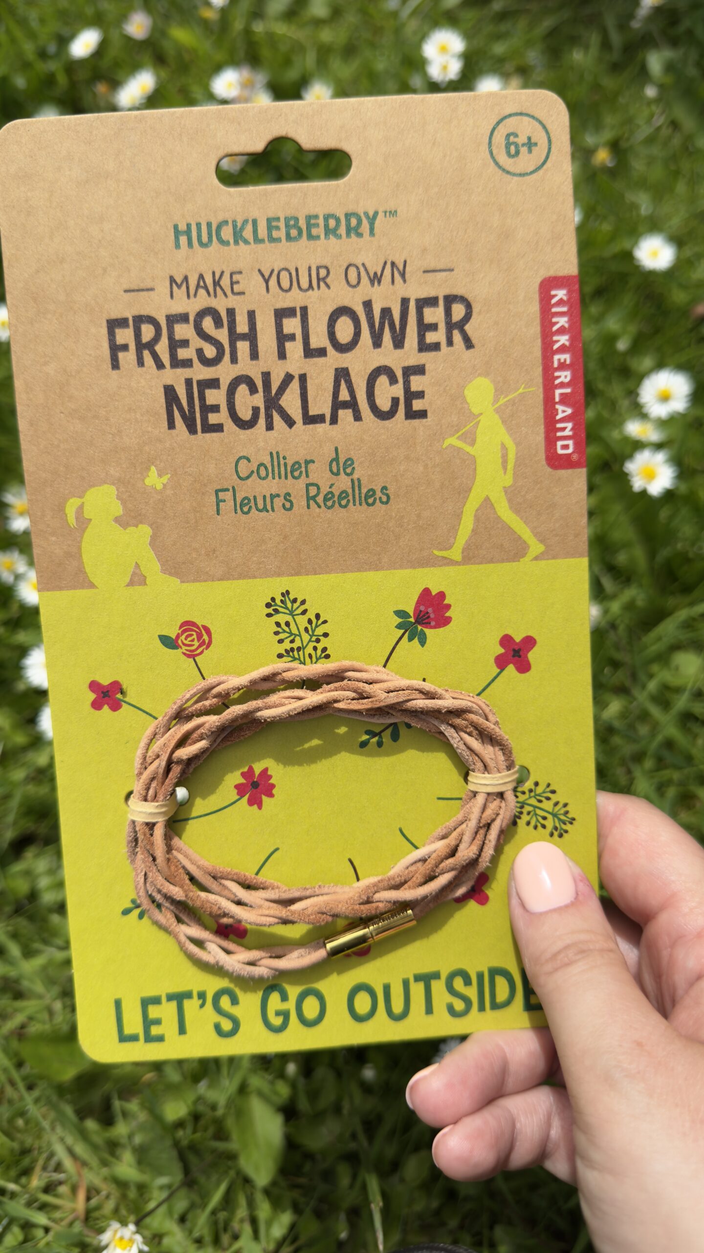 Bloemen ketting maken - Afbeelding 4